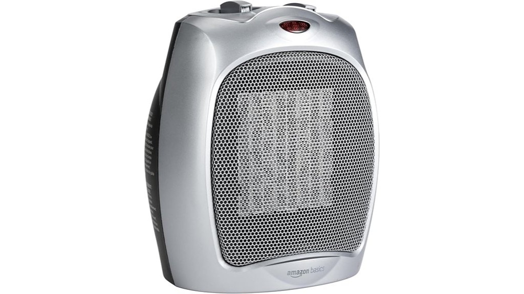 compact ceramic space heater