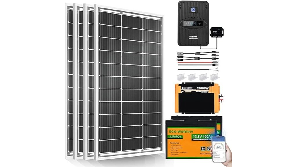 complete off grid solar kit