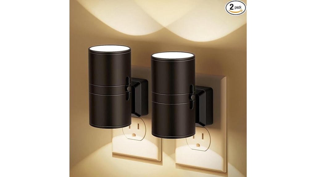 dimmable night lights included