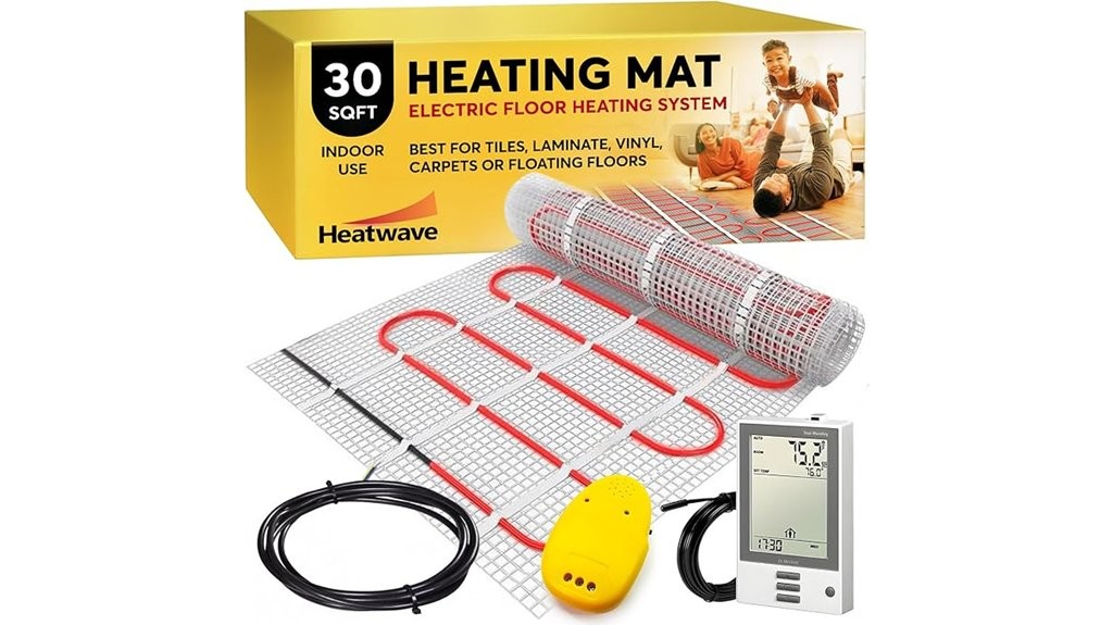 electric floor heating system