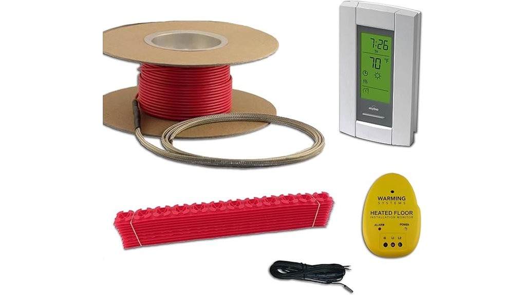 electric floor heating system