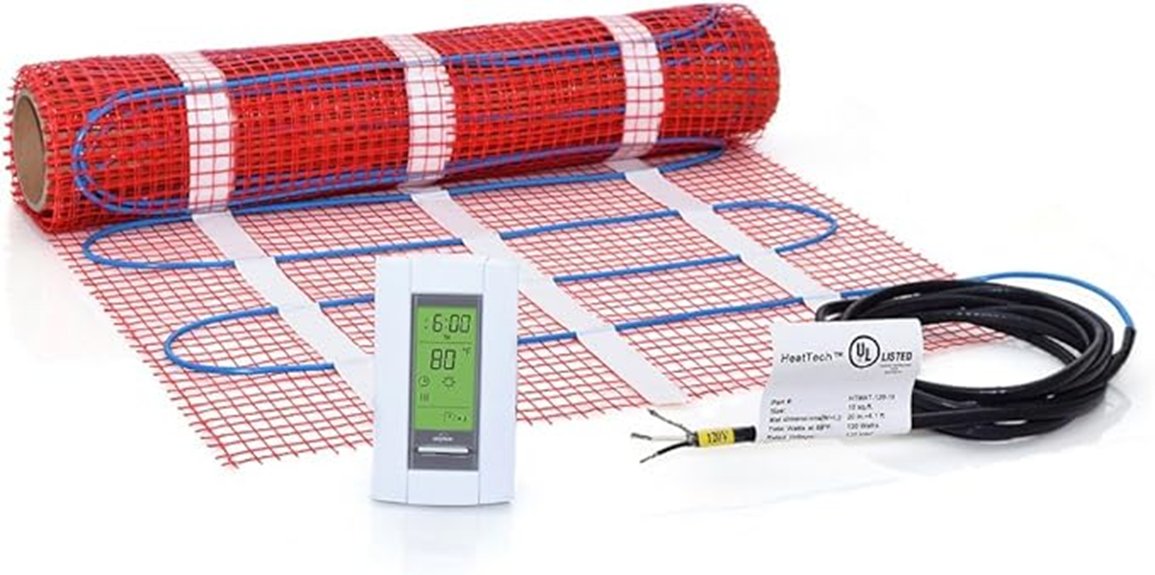 electric heating for flooring