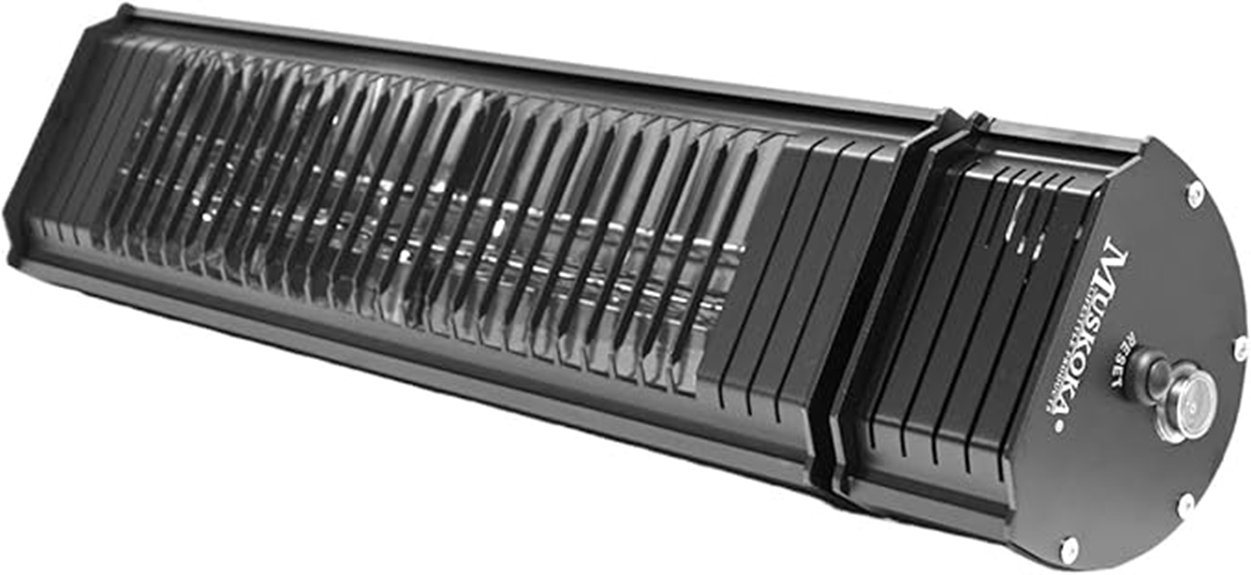 electric infrared patio heater