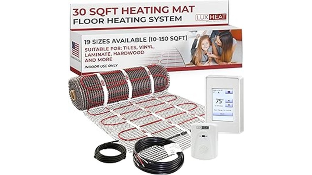 electric radiant floor heating