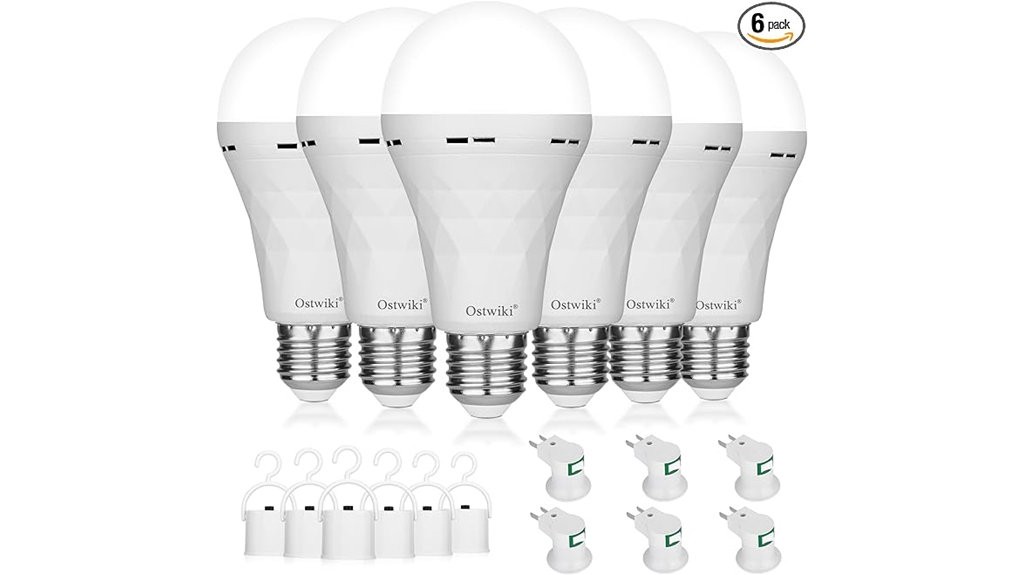 emergency battery operated bulbs