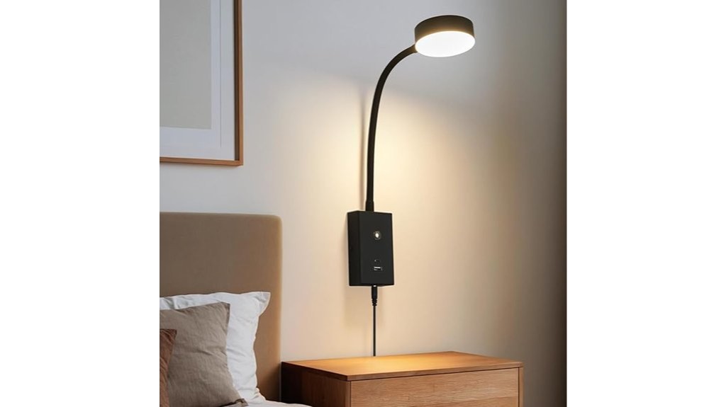 flexible led reading light