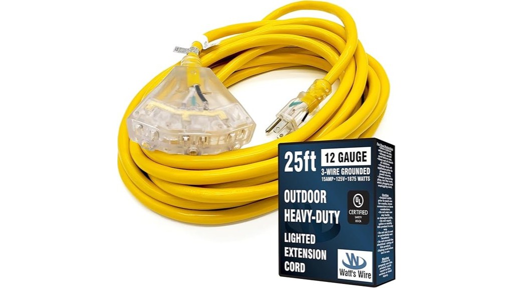 heavy duty extension cord