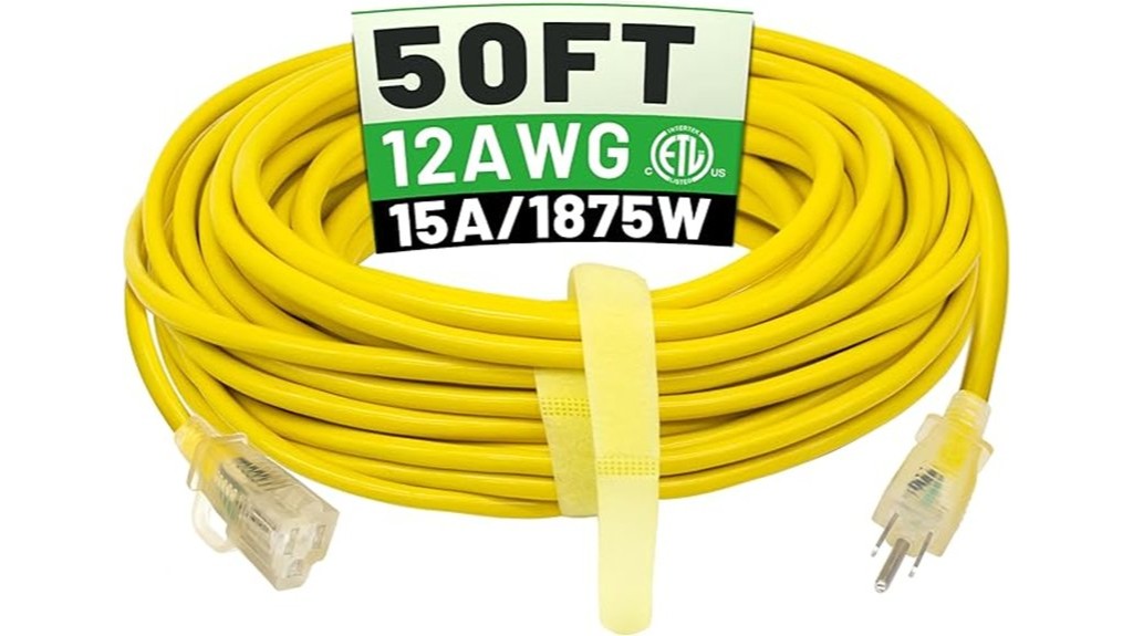 heavy duty outdoor cord