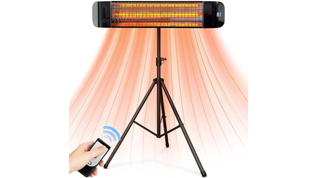 infrared outdoor heating solution