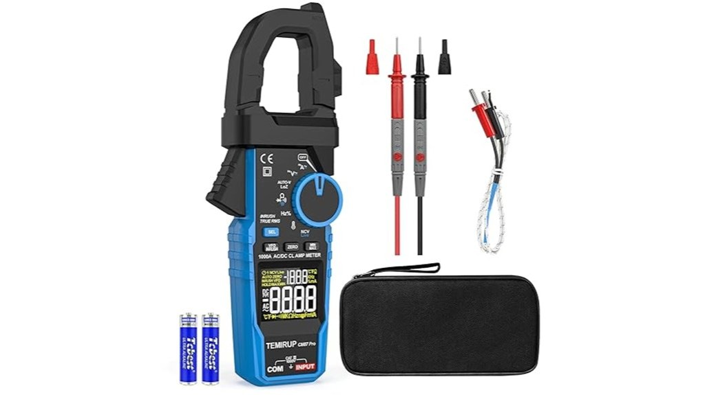 inrush digital clamp meter