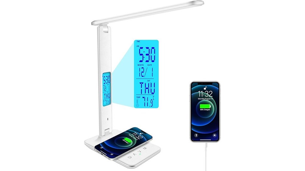 lamp with charging features