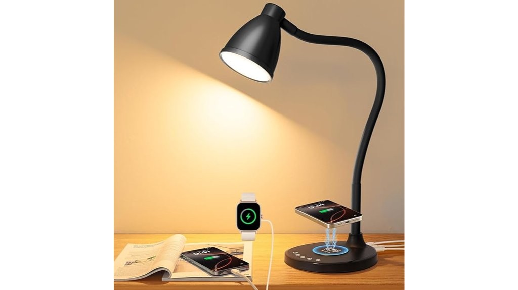 led desk lamp with usb
