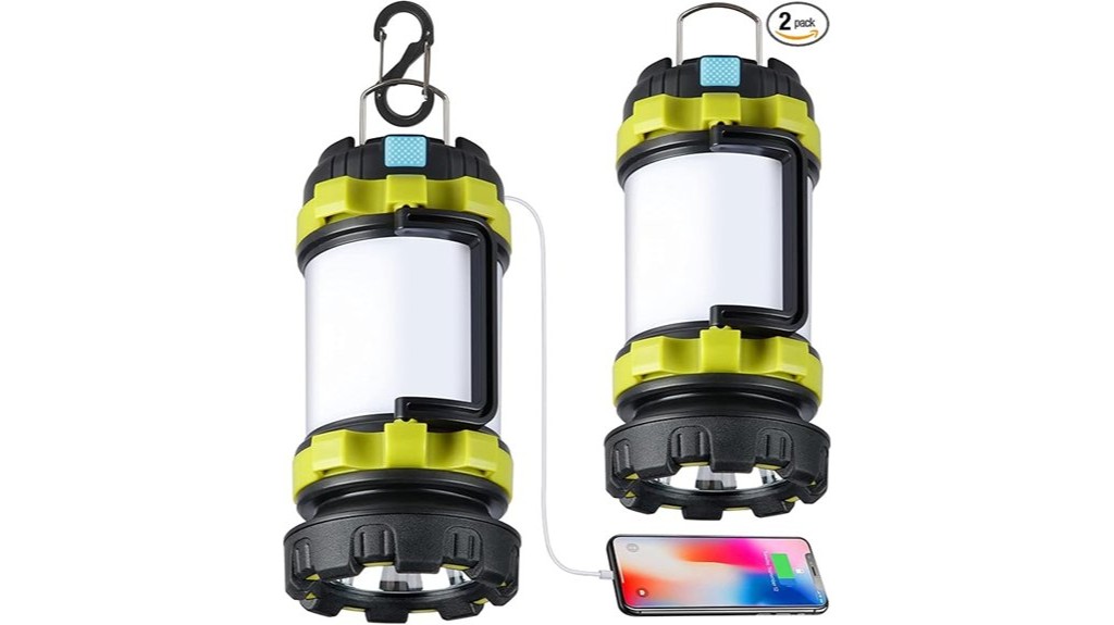 led lanterns with power bank