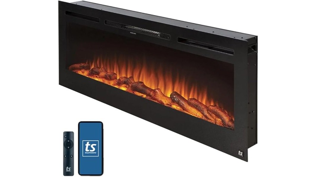 modern electric fireplace design