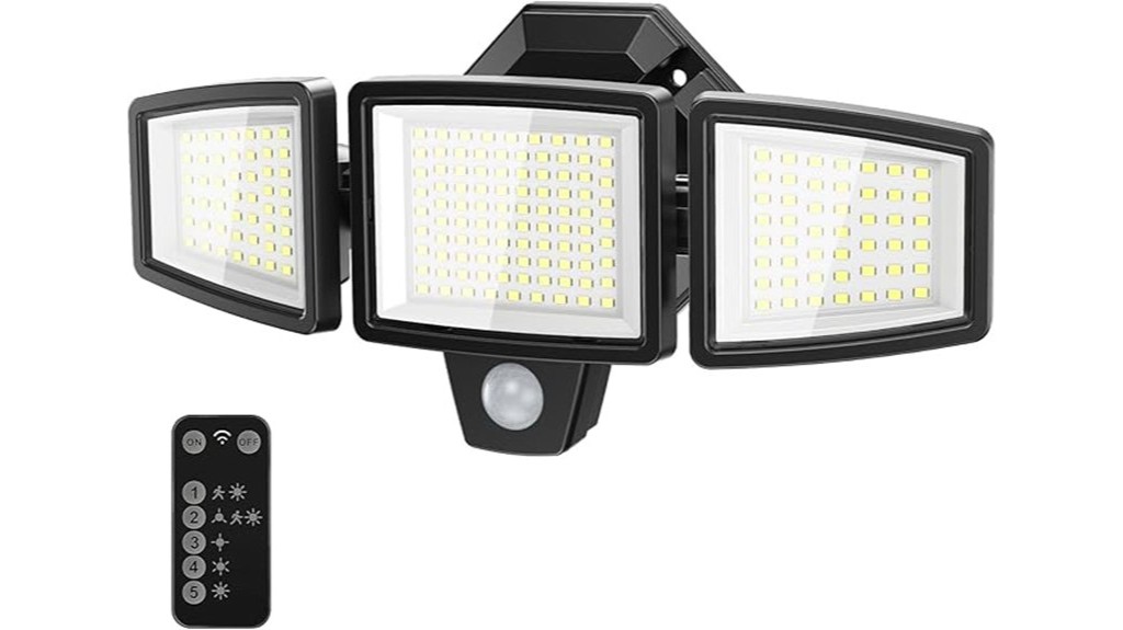 motion activated led floodlight