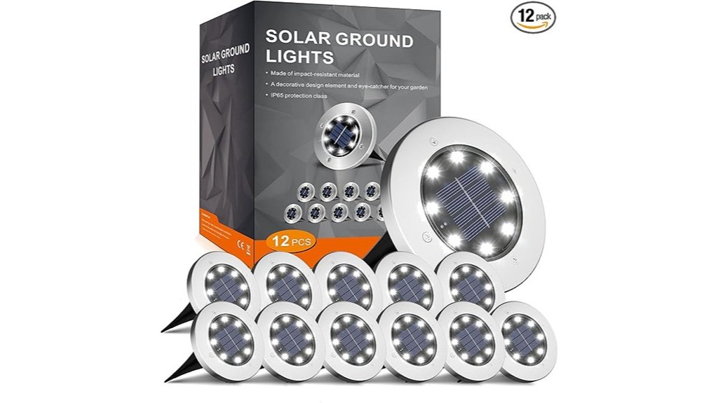 outdoor solar light set