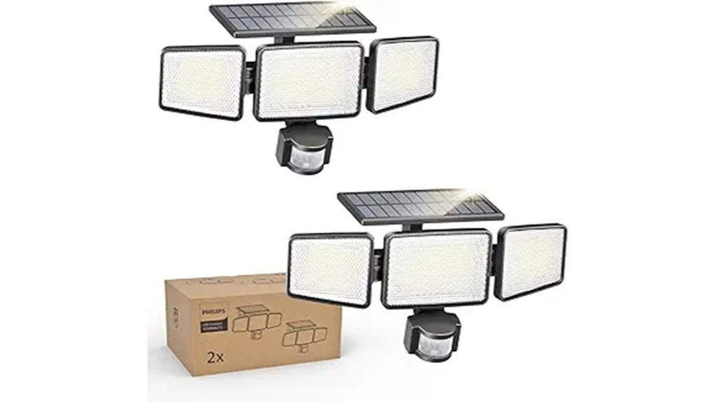 outdoor solar security lights