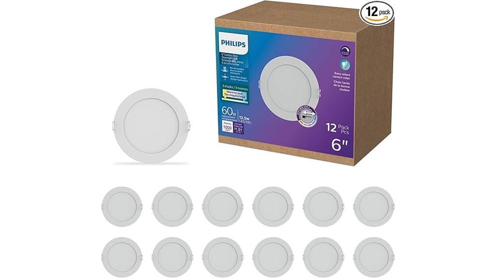 philips 60w downlight pack