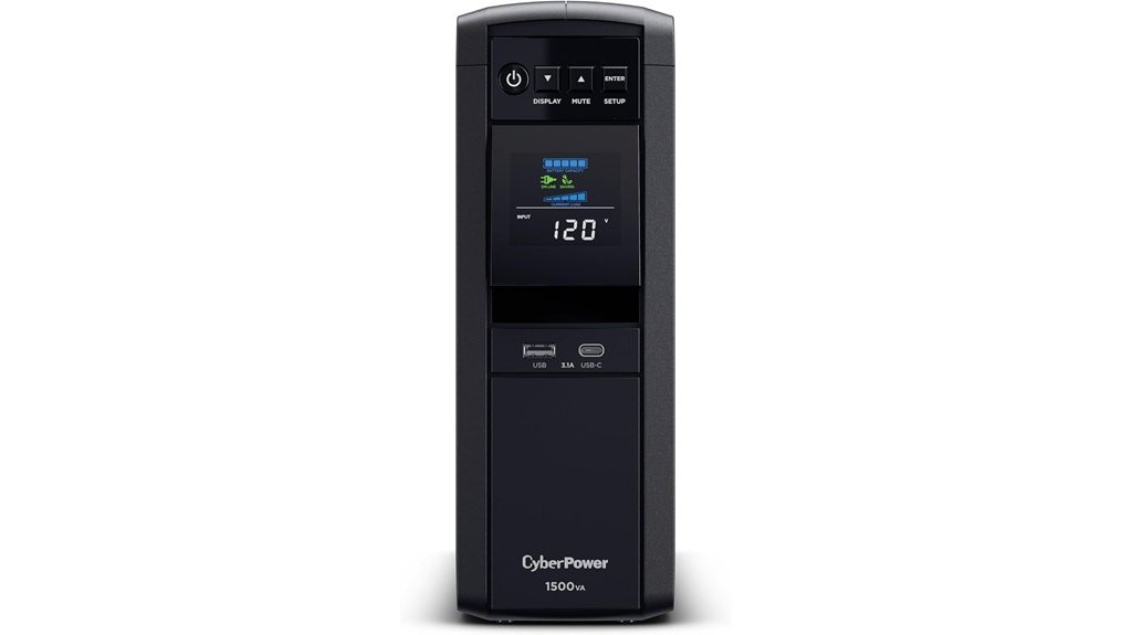 power protection with lcd