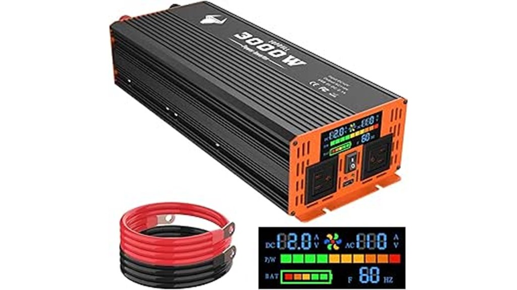 powerful 12v to ac converter