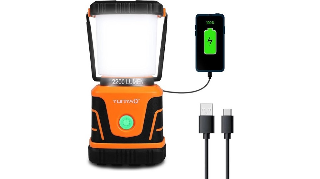 rechargeable led camping lantern