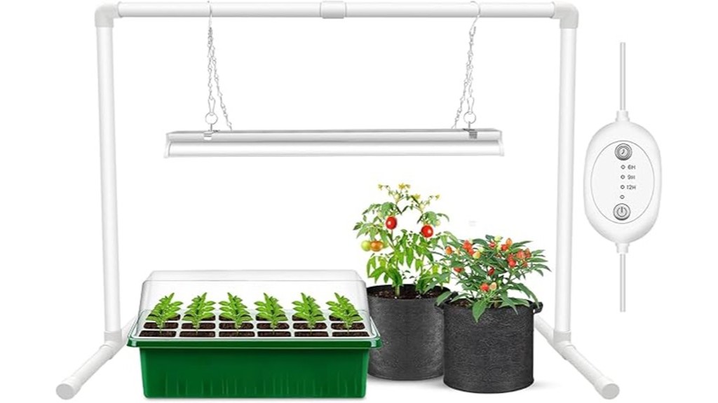 seed starting grow lights