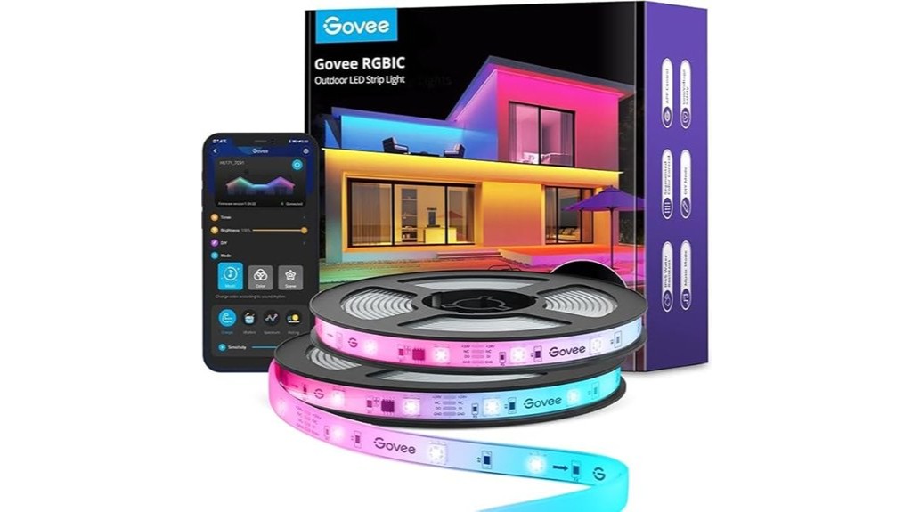 smart outdoor led lights
