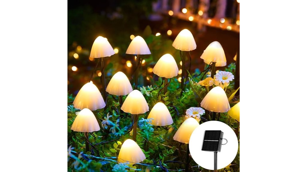 solar powered garden lighting