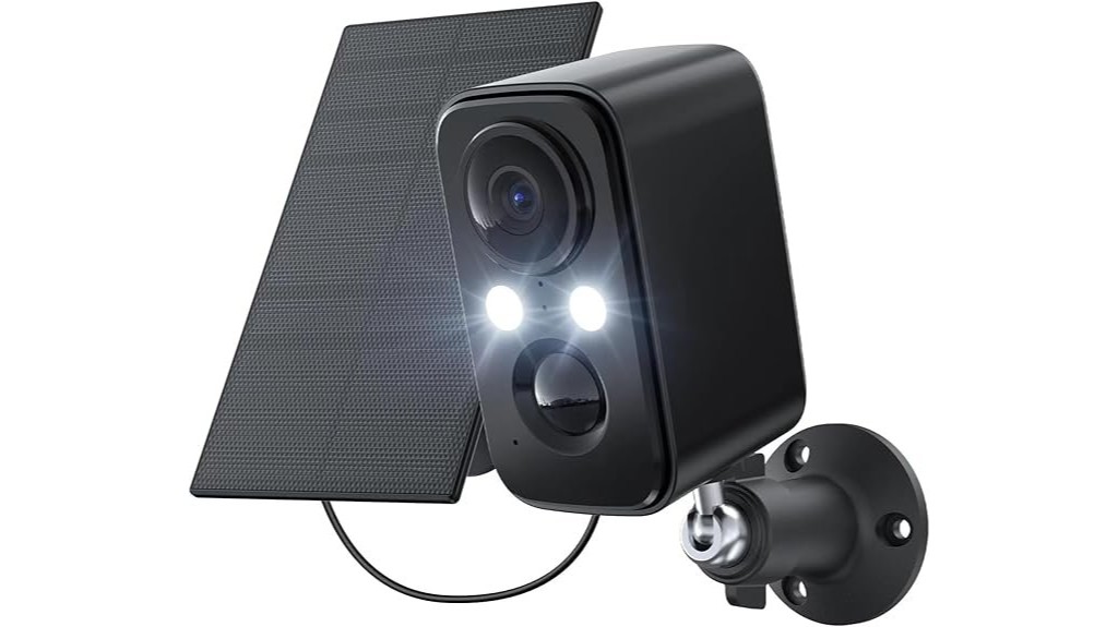 solar powered outdoor surveillance cameras