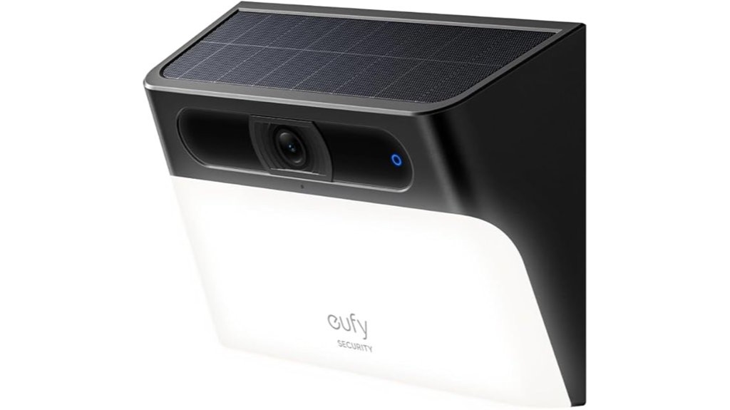 solar powered security camera