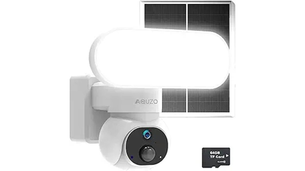 solar ptz security camera