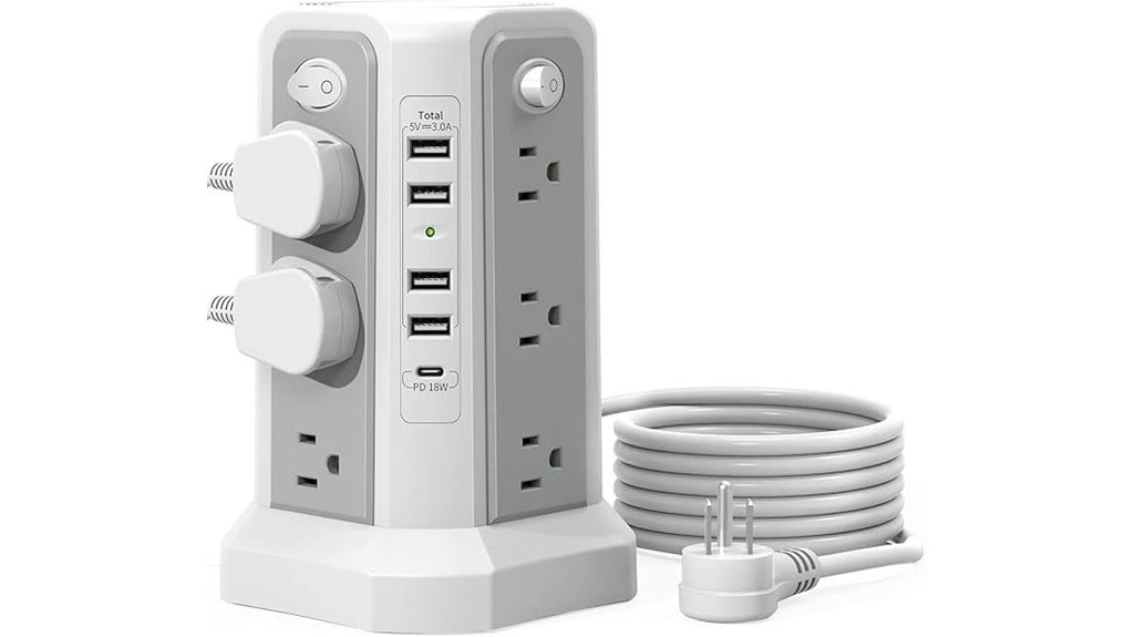surge protector power tower