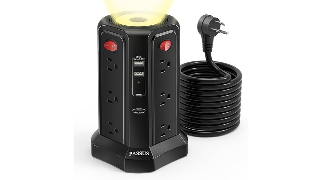 surge protector with usb