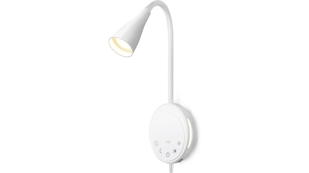 touch control gooseneck light