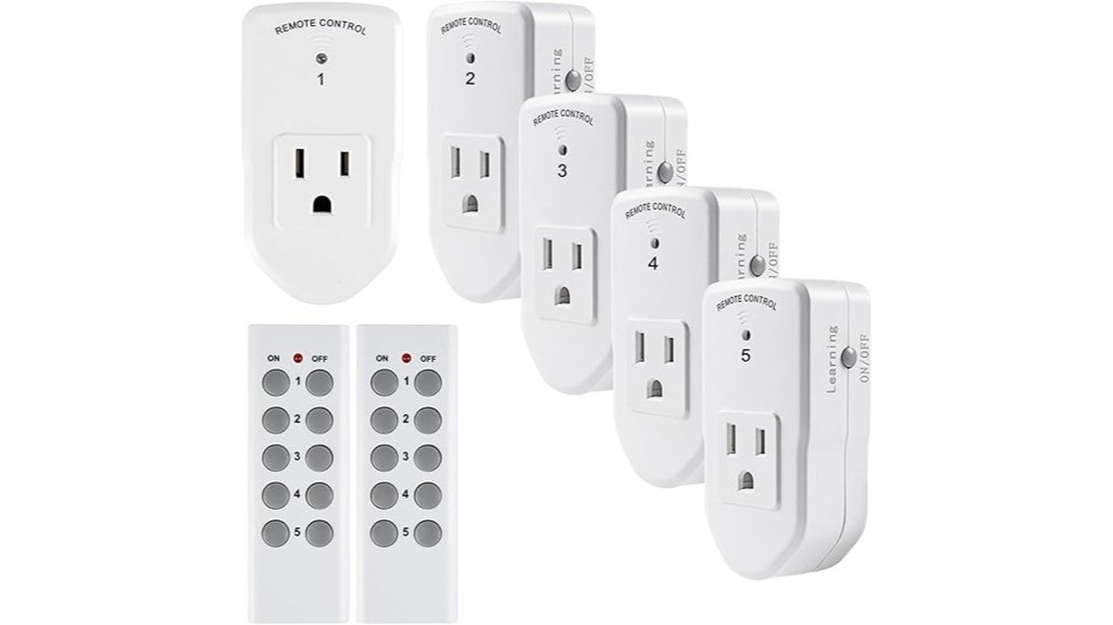 wireless remote outlet switch