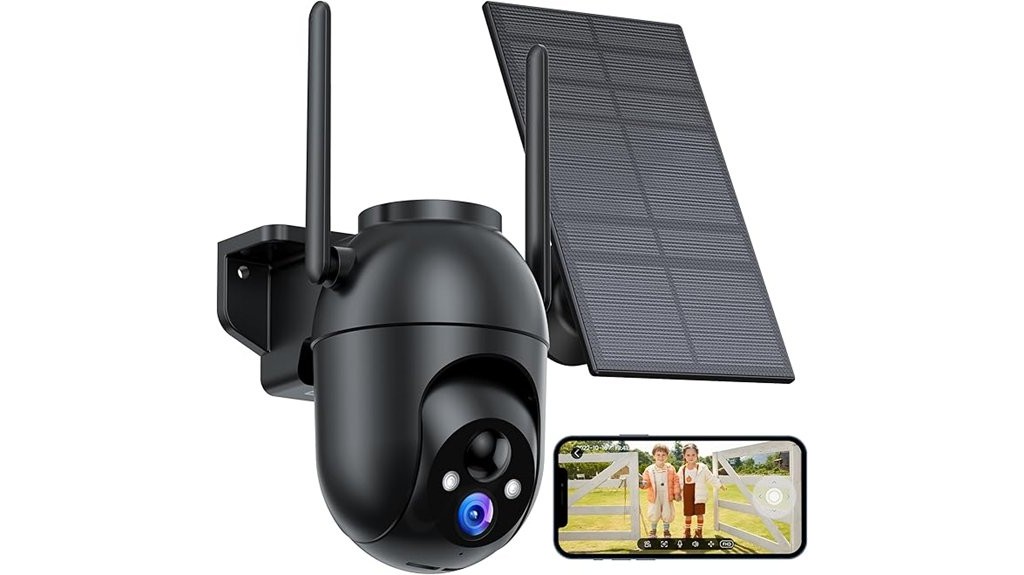 wireless solar security camera